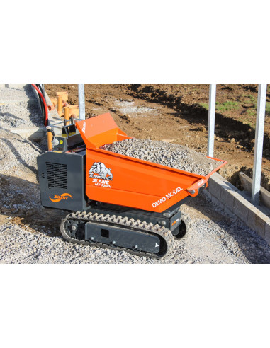 BROUETTE CHENILLES 1000 kg  charge  utile  benne